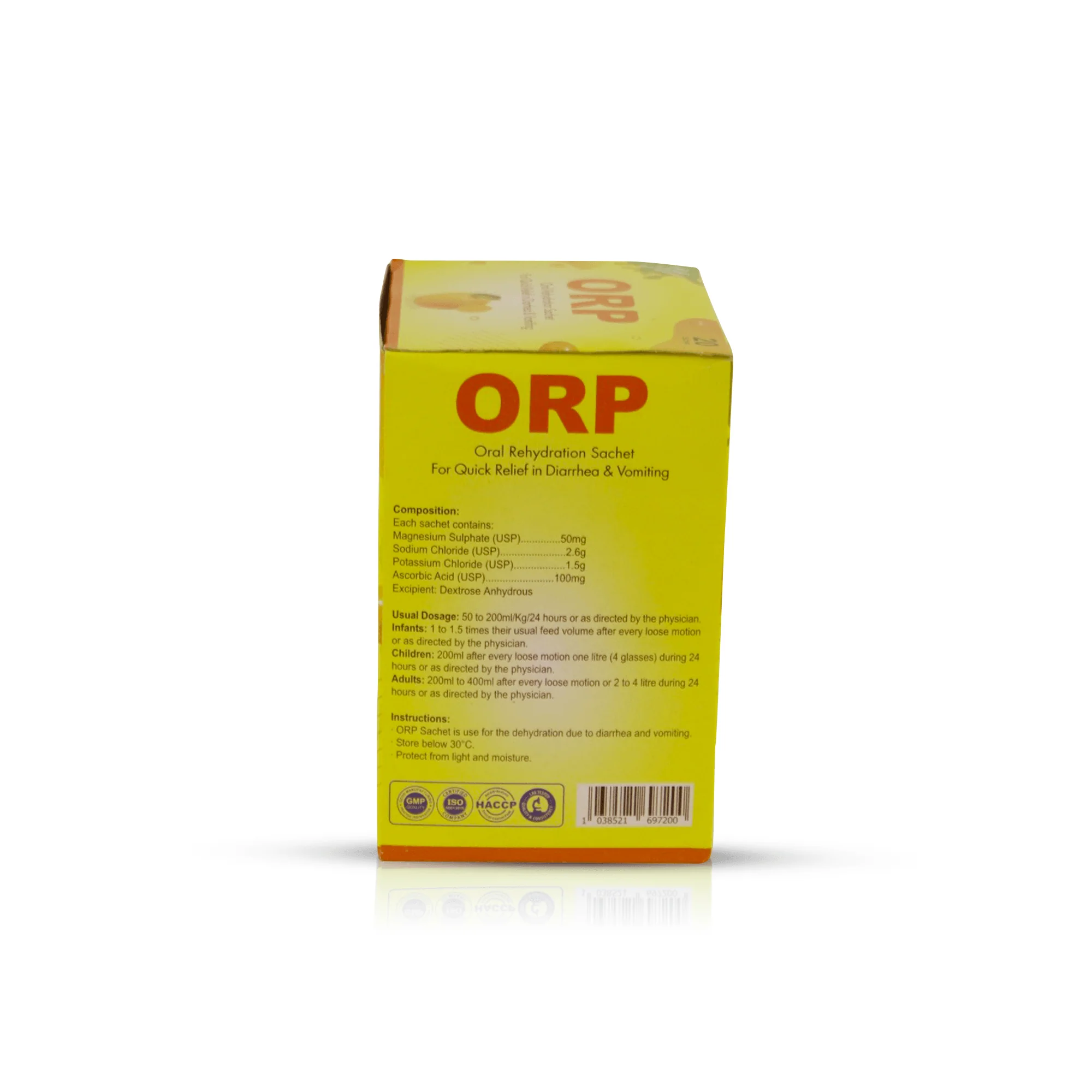 ORP (Oral Rehydration Sachet-ORS) Orange - Image 5