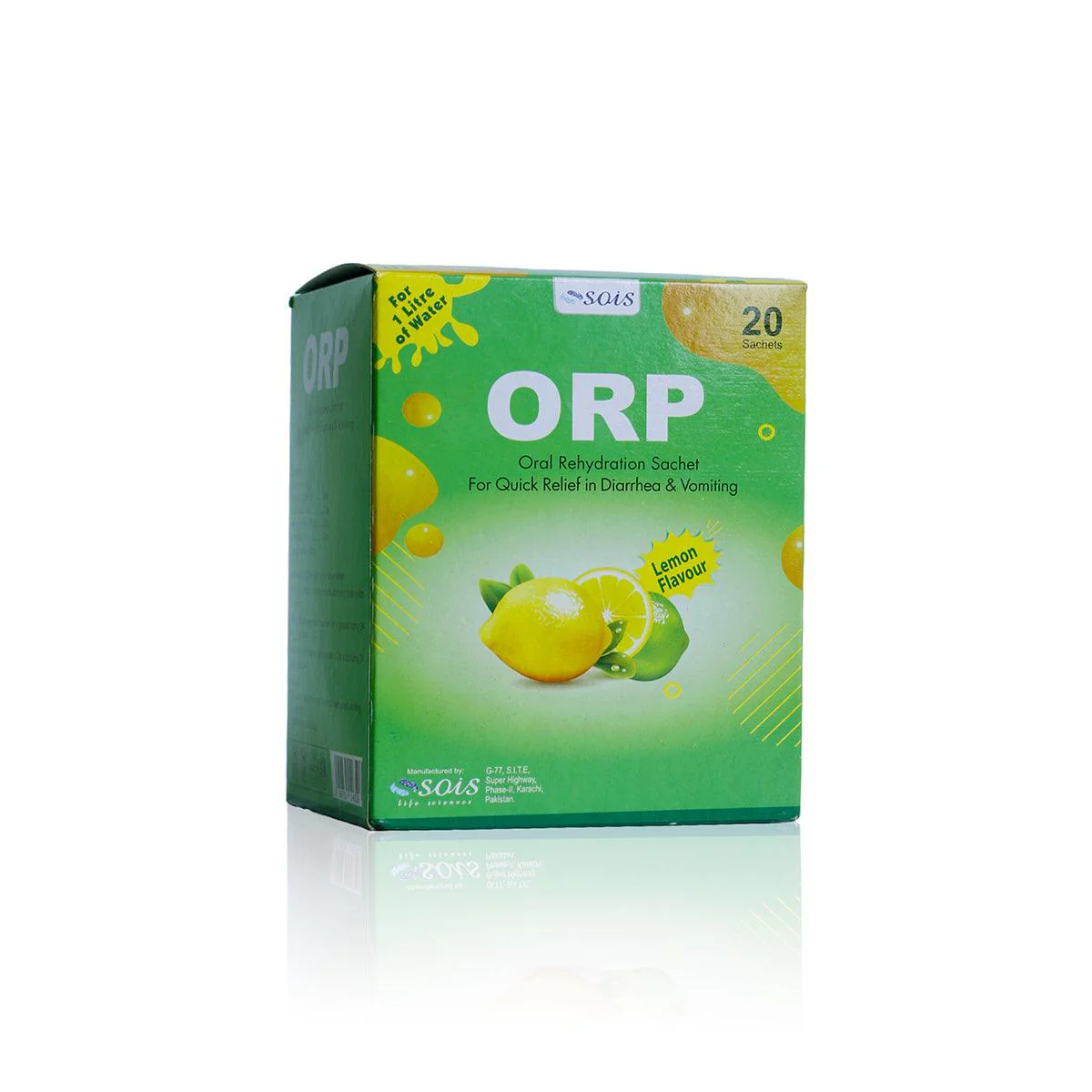 ORP (Oral Rehydration Sachet-ORS) Lemon - Image 2