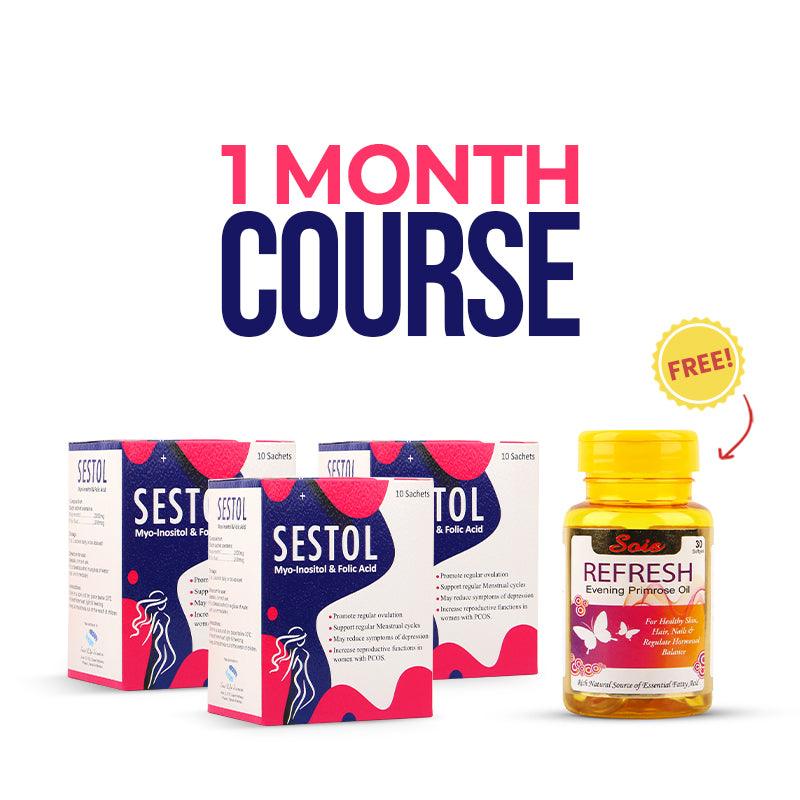 Sestol - Ultimate Wellness Bundle (3 Sestol - 2 Refresh Blisters)